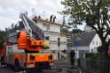 Dachstuhlbrand Koeln Poll Geislarerstr P649